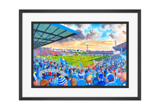 Goldstone Ground Stadium Fine Art Print - Brighton & Hove Albion FC